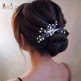 Rhinestone Bridal Hair Comb Wedding Headdress Bride Tiara Hair Ornament