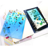 Notebook Cover Resin Mold Silicone Handcraft Molde Para Resina