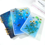 Notebook Cover Resin Mold Silicone Handcraft Molde Para Resina