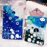 Silicone Mold for DIY UV Resin Crystal Epoxy A5 A6 A7 Notebook Cover