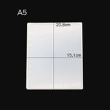 Silicone Mold for DIY UV Resin Crystal Epoxy A5 A6 A7 Notebook Cover