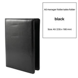 Black A5 Document Bag File Folder Clipboard