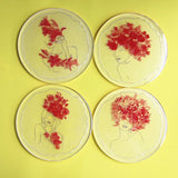 Irregular Flower Fairy Art Coaster Epoxy Resin Mold DIY Home Tools