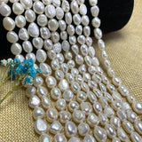 Natural Freshwater Pearl Baroque Beads 4-11mm DIY Bracelet