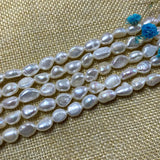 Natural Freshwater Pearl Baroque Beads 4-11mm DIY Bracelet