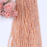 Natural Freshwater Pearl Strands 2.5-3mm Rice Shape for Jewelry