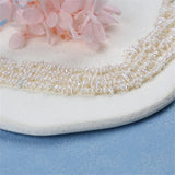 Natural Freshwater Keshi Pearl Necklace 3-4mm Irregular Shape