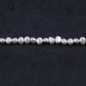 6-7mm Baroque Shape Freshwater Pearl String
