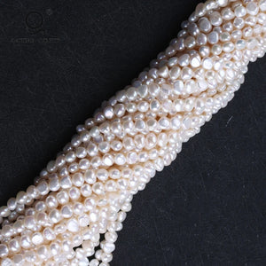 6-7mm Baroque Shape Freshwater Pearl String