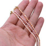 Freshwater Pearl Necklace Chokers Rice Shape Natural Pearls Beads Jewelry