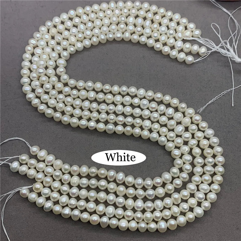 9mm Round Freshwater Pearl Loose Beads DIY Jewelry