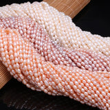 Freshwater Pearl Rice-shaped Beads 36 Cm DIY Jewelry Craft Accessory