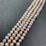 Natural Freshwater Pearl Round Beads 4-12mm DIY Jewelry Accessory