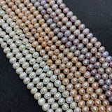 Natural Freshwater Pearl Round Beads 4-12mm DIY Jewelry Accessory