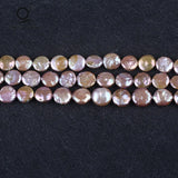 AA Jewelry Purple Freshwater Pearl Coin Beads