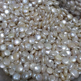 AA Freshwater Pearl Loose Beads 11-12mm Baroque Coin Button DIY Jewelry