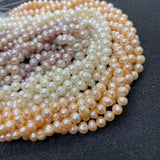 Potato Shape Natural Freshwater Pearl 5-6mm for DIY Jewelry Making