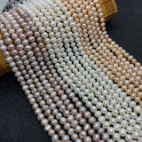 Potato Shape Natural Freshwater Pearl 5-6mm for DIY Jewelry Making
