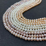 Potato Shape Natural Freshwater Pearl 5-6mm for DIY Jewelry Making
