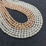 Natural Freshwater Pearl Small Bead 2mm DIY Jewelry Making 3mm Mini Beads