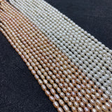 Natural Freshwater Pearl Small Bead 2mm DIY Jewelry Making 3mm Mini Beads