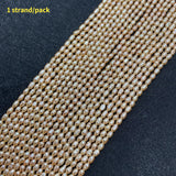 Natural Freshwater Pearl Small Bead 2mm DIY Jewelry Making 3mm Mini Beads
