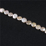 AA Pink 13-14mm Coin Freshwater Pearl for Jewelry Making