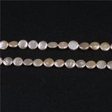 AA Pink 13-14mm Coin Freshwater Pearl for Jewelry Making