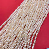 AA Level Oblate Pearls Beads Freshwater Pearl Loose Bead Jewelry Making