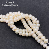AA Level Oblate Pearls Beads Freshwater Pearl Loose Bead Jewelry Making
