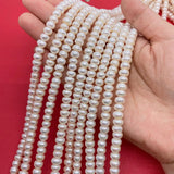 AA Level Oblate Pearls Beads Freshwater Pearl Loose Bead Jewelry Making