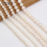 Freshwater Pearl Beads Round Shape 5-10mm for Jewelry Making