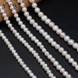 Freshwater Pearl Beads Round Shape 5-10mm for Jewelry Making