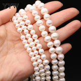 Freshwater Pearl Beads Round Shape 5-10mm for Jewelry Making