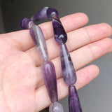 Natural Amethysts Purple Crystal Quartz Faceted Beads for Jewelry Making