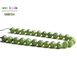 Faceted Canadian Jades Stone Round Beads 6mm 8mm