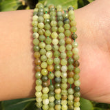 AA+ Flower Jades Faceted Beads Jewelry Making DIY 15'' 2/3/4mm