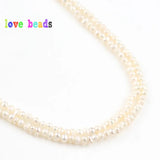 AA Freshwater Pearl Beads 2.5-3mm Round Pearls for DIY Bracelet