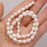 AA Freshwater Pearl Beads Rice Shape for Jewelry Making DIY Necklace Bracelet