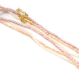 AA Freshwater Pearl Necklace Copper Choker Jewelry Wedding