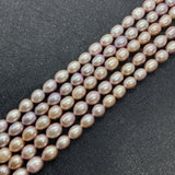 AA Freshwater Pearls Rice-Shape Beads for Jewelry Making DIY