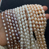 AA Freshwater Pearls Rice-Shape Beads for Jewelry Making DIY