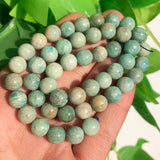 Amazonite Round Loose Beads for Jewelry Making 6-10 MM