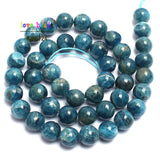 AA+ Ocean Apatite Stone Round Beads 15inches 4/6/8/10/12mm