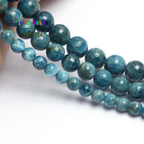 AA+ Ocean Apatite Stone Round Beads 15inches 4/6/8/10/12mm