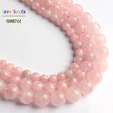 Madagascar Rose Quartz Bead Round Loose Beads 15