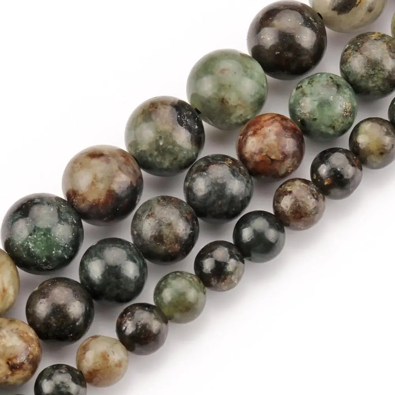 Phlogopite Mineral Beads 6/8/10mm Round Loose Stone Beads 15''