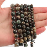 Phlogopite Mineral Beads 6/8/10mm Round Loose Stone Beads 15''