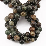 Phlogopite Mineral Beads 6/8/10mm Round Loose Stone Beads 15''