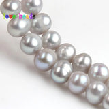 5mm Gray Freshwater Pearl Beads - DIY Jewelry Making Strand